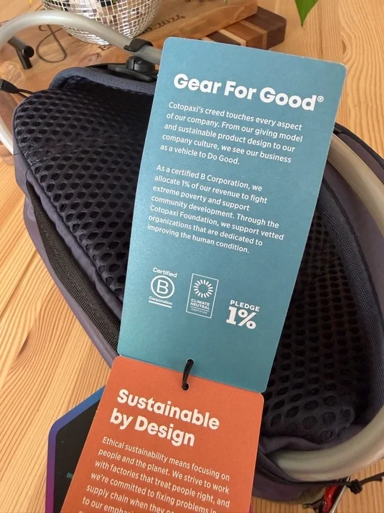 Cotopaxi Lagos 5 L Hydration Hip Pack - 68 oz. Reservoir, Graphite - Picture 7 of 7